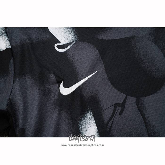 Chandal del Corinthians 2025-2026 Manga Corta Negro - Pantalon Corto
